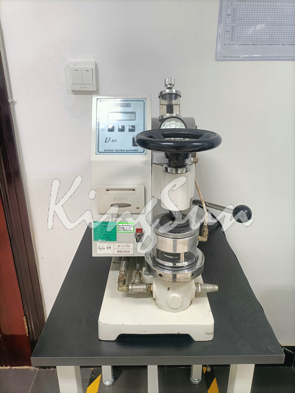 Blasting testing machine